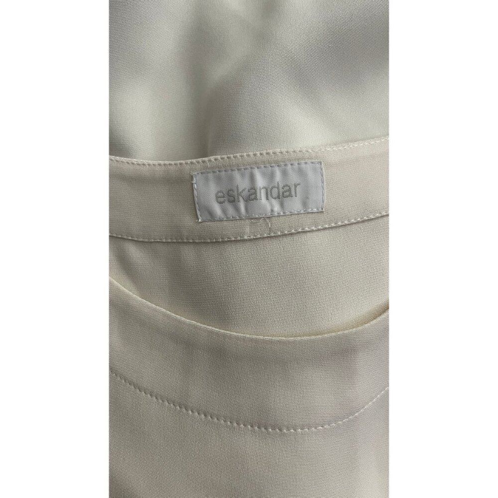 ESKANDAR SILK LAGENLOOK TANK CAMI BLOUSE XL - Picture 3 of 8